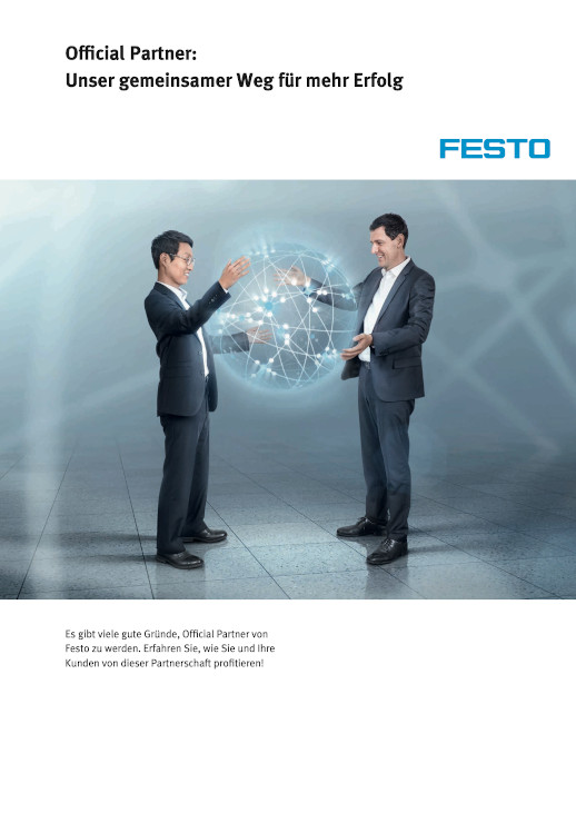 Broschüre Festo Official Partner