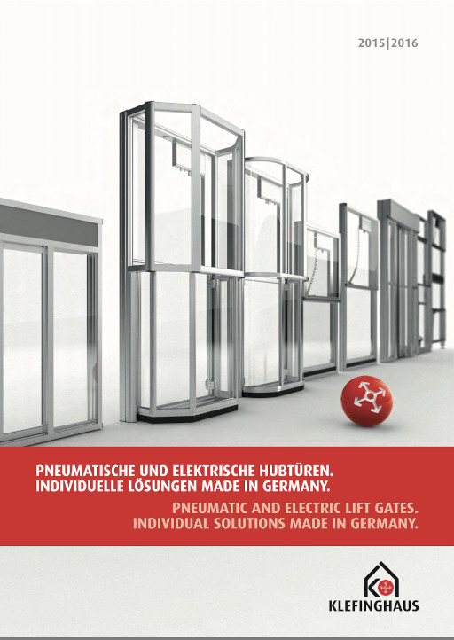 Pneumatische und elektrische Hubtüren. Individuelle Lösungen “Made in Germany”